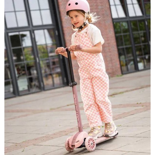 Trotinete Highwaykick 3S rosa Scoot and Ride