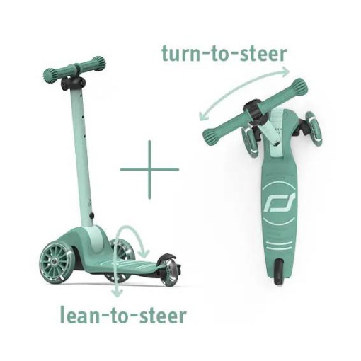 Trotinete Highwaykick 3S floresta Scoot and Ride