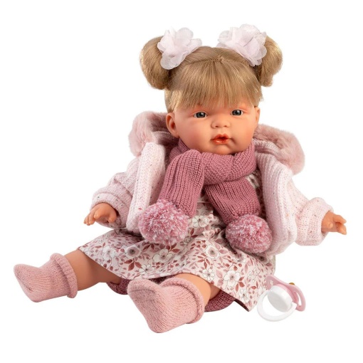 Crying Joelle doll, 38cm, Llorens