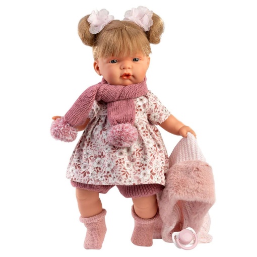 Crying Joelle doll, 38cm, Llorens