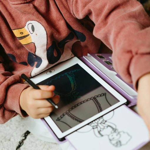Recarga para Kidydraw Mini tablet de desenho com ecrã LCD Kidywolf princesas + kawaii