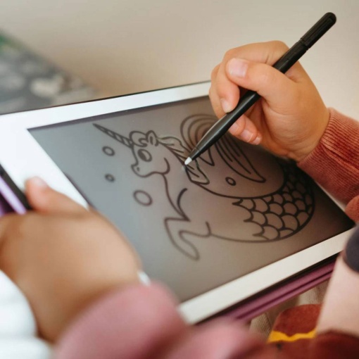Recarga para Kidydraw Mini tablet de desenho com ecrã LCD Kidywolf princesas + kawaii