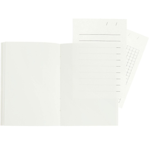 Notebook A6 Rico Design Paper Poetry off white