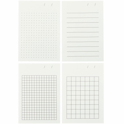 Notebook A6 Rico Design Paper Poetry off white
