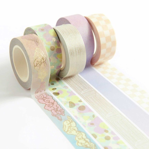 Decorative washi tape Rico Design Paper Poetry Sky 15mmx10m (5 units)