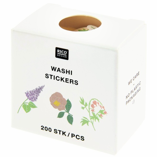 Rico Design Pastel Flowers washi stickers (200 units)