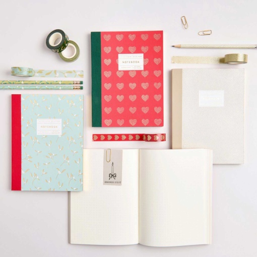 A5 Notebook Rico Design Paper Poetry Advent Mistletoe