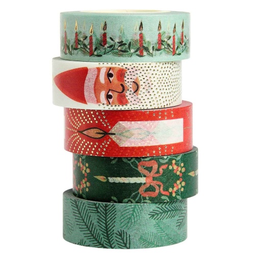 Decorative washi tape Rico Design Paper Poetry Advent 15mmx10m (5 units)