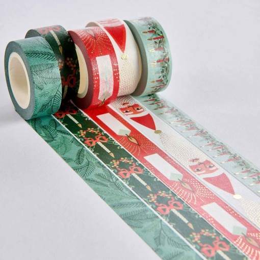 Decorative washi tape Rico Design Paper Poetry Advent 15mmx10m (5 units)