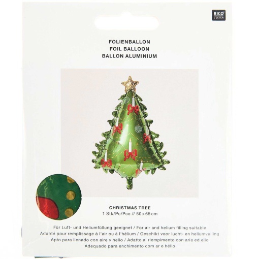 Rico Design foil balloon Christmas tree