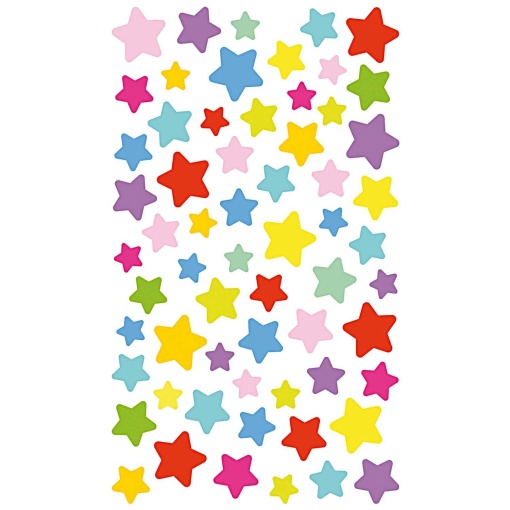 Rico Design Paper Poetry star stickers (4 sheets)