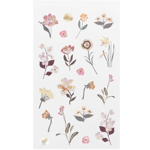 Rico Design Paper Poetry Nature Matters stickers, purple (4 sheets)