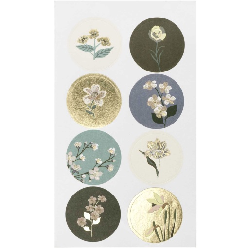Rico Design Paper Poetry Nature Matters green stickers (4 sheets)