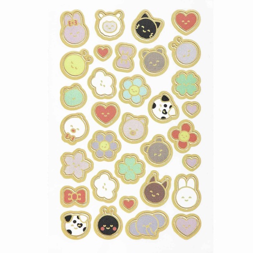 Rico Design Paper Poetry Chingu Stickers (3 sheets)