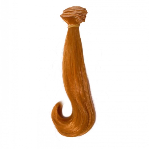 Doll Hair, Circle, Straight, Red, Blister Pack 478474-40