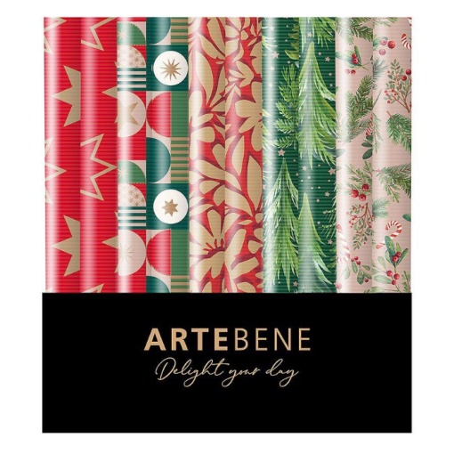 Papel de embrulho Artbene Christmas 70x200cm sortido
