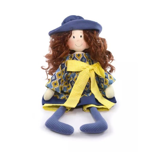 Hair for dolls Circle straight blonde