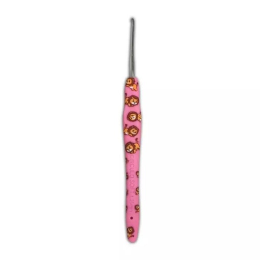 Círculo Soft Animals Crochet Hook 1.25mm Flamingo