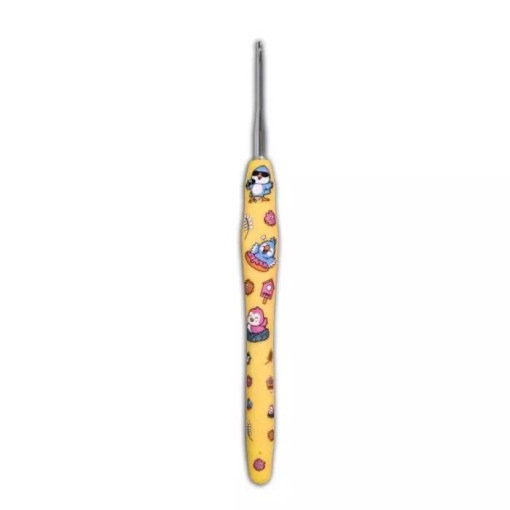 Crochet hook Círculo Soft Bichinhos 2.5mm bird