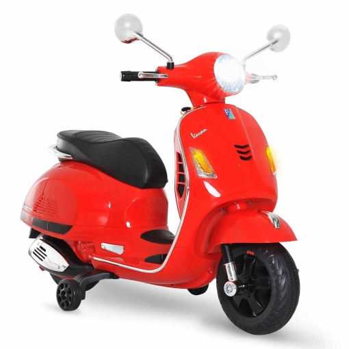 Mota elétrica Vespa 6V vermelho