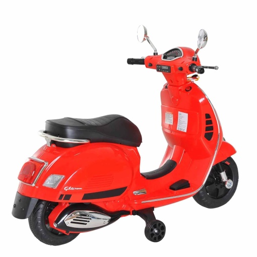 Mota elétrica Vespa 6V vermelho