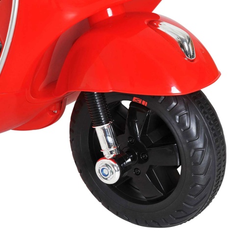 Mota elétrica Vespa 6V vermelho