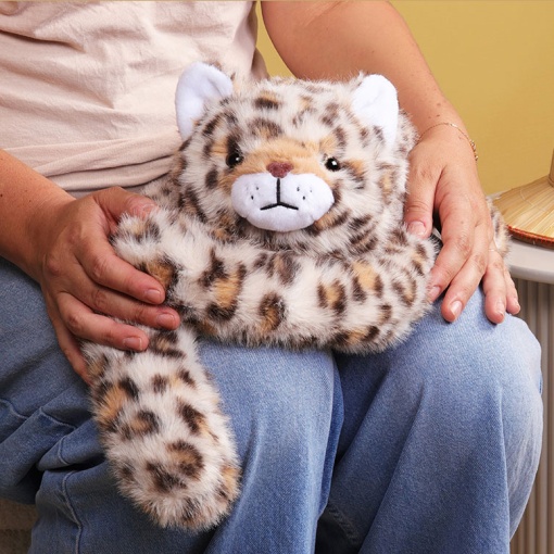 Leopard weighted plush 50cm Histoire d'Ours