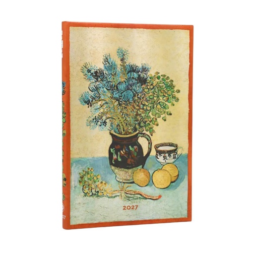 Agenda semanal A5 2027 Paperblanks Maxi Van Gogh's Still Life