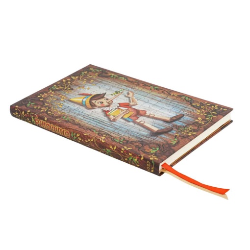Agenda semanal A5 2027 Paperblanks Maxi Carlo Collodi Pinocchio