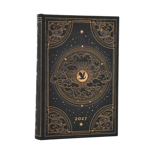Agenda diária A6 2027 Paperblanks Mini Shadows of Navarre