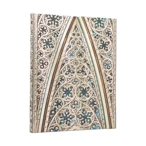 Agenda semanal 175x225mm 2027 Paperblanks Ultra Vault of the Milan Cathedral