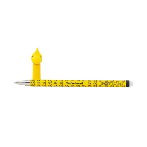 Mr. Wonderful Bo-Bo Snoopy Woodstock "You're Loved" Erasable Pen
