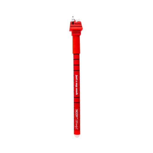 Mr. Wonderful Bo-Bo Snoopy Erasable Pen Home of Snoopy "Just a Nap Snack"