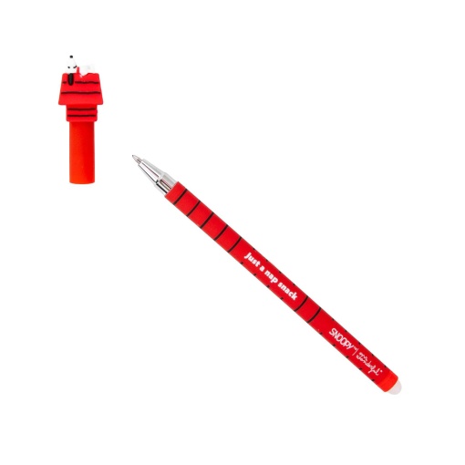 Mr. Wonderful Bo-Bo Snoopy Erasable Pen Home of Snoopy "Just a Nap Snack"