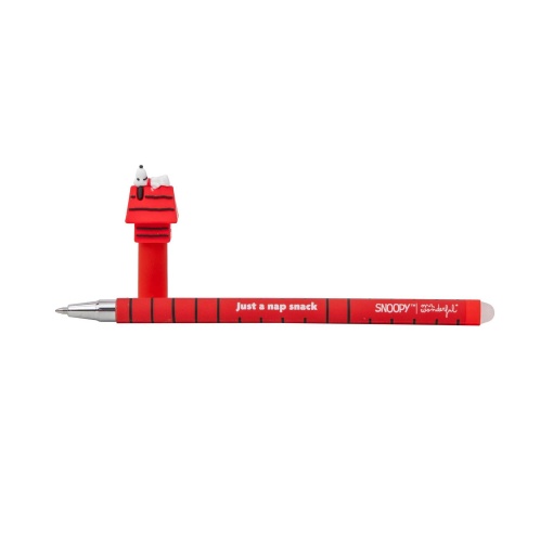 Mr. Wonderful Bo-Bo Snoopy Erasable Pen Home of Snoopy "Just a Nap Snack"