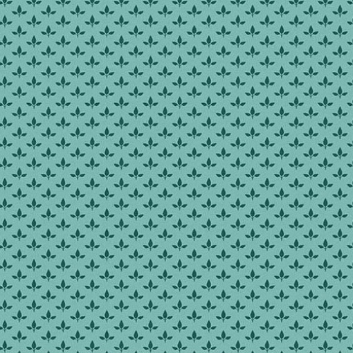 Tecido Andover Lush Rink Leafy Peacock 1x1,12m 10340/T