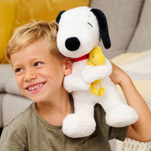 Peanuts Snoopy plush toy with Emilio, 25cm, Simba