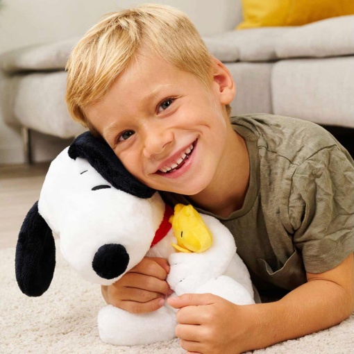 Peanuts Snoopy plush toy with Emilio, 25cm, Simba