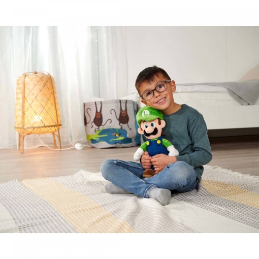 Super Mario Luigi Simba Plush 30cm