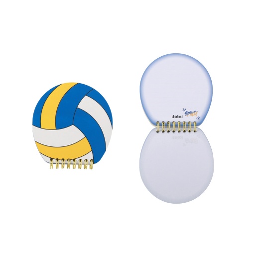 Bloco de notas iTotal Sport bola de voleibol