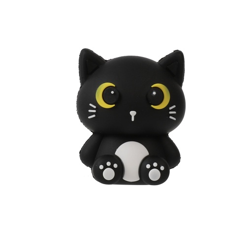 3D iTotal Cat Lovers black cat eraser
