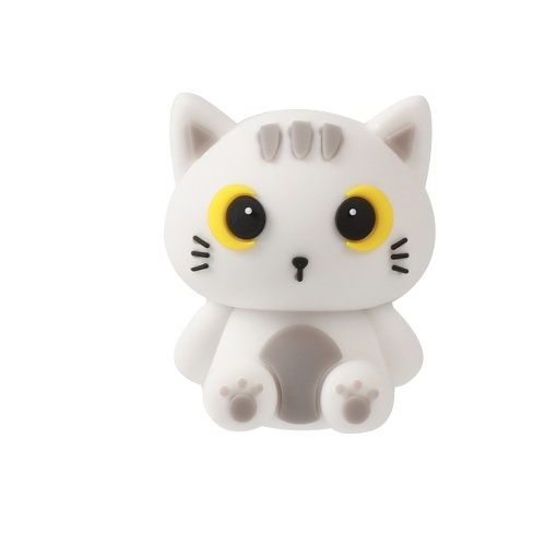 3D iTotal Cat Lovers white cat eraser