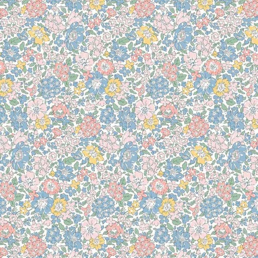 Liberty Romantic Florals Glen Lyon Blooms Fabric 1x1.10m
