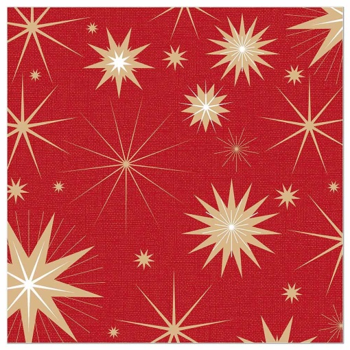 33x33cm Napkins, 3 sheets (20 units) Artebene Christmas Stars
