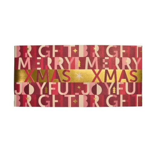 Artebene Christmas Merry Xmas red voucher postcard