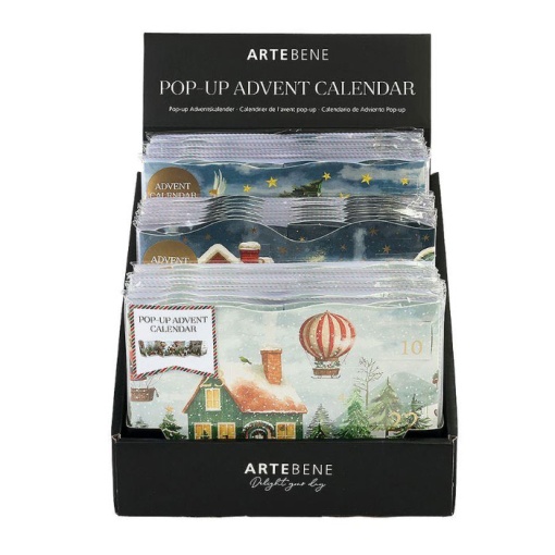 Artebene Christmas Tabletop Advent Calendar