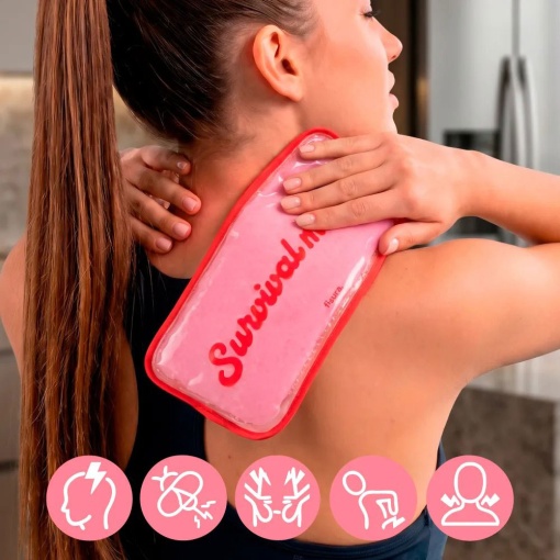 Cold and hot gel compress for "Survival Mode" fissure