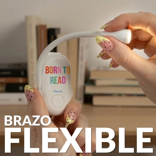 Rechargeable reading light Fissure "Born to Read"