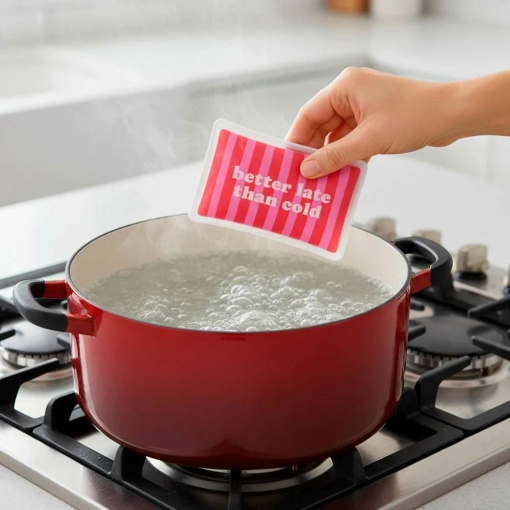 Fissure Hand Warmer "Better Late Than Cold"