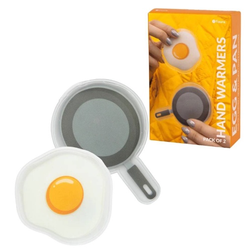 Hand warmer for egg and frying pan (2 units)